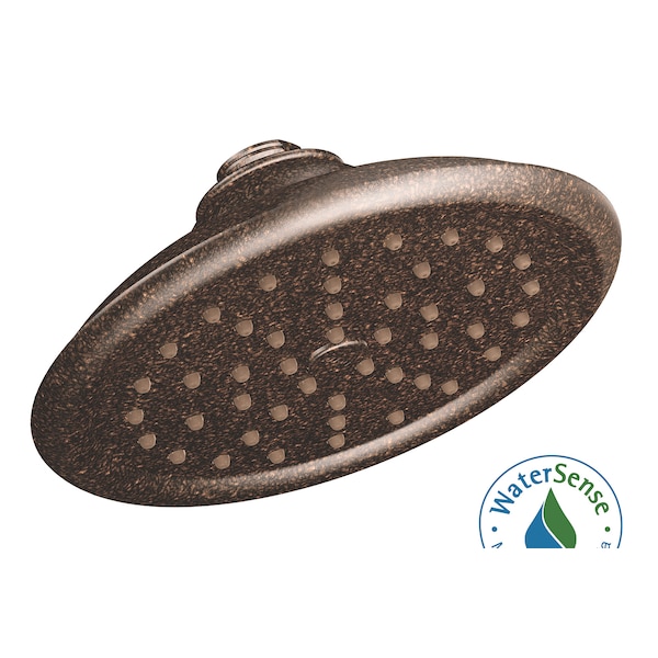 One-Function 7" Spray Head EcoPref Rainshower Oil Rubbed Bronze